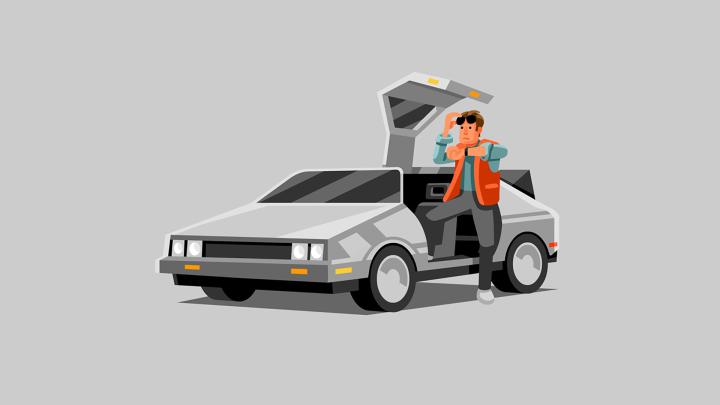 Delorean Wallpaper (61+ pictures)