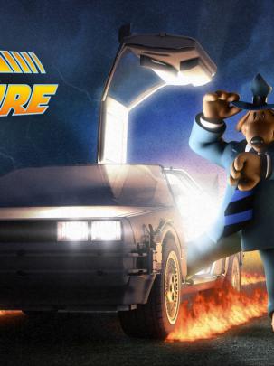 Free download Wallpaper 1920x1080 Video Games Back To The Future Sam 