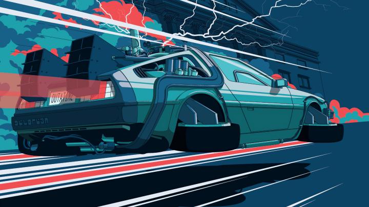 Back To The Future Wallpaper 1920x1080 - Andreana