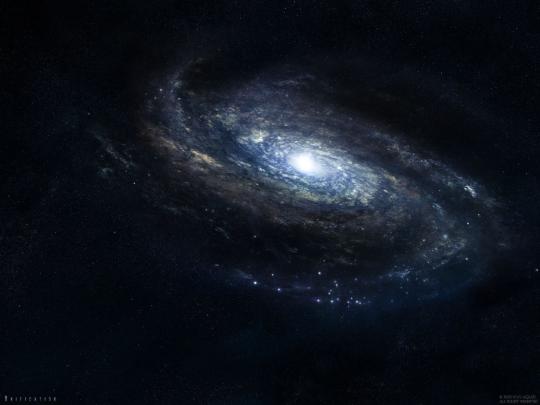 3D Outer Space Wallpaper -