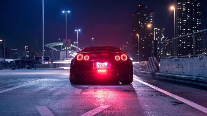 Wallpaper Nissan Gt R, Japanese Cars, Jdm, Night, City \u2022 Wallpaper For 