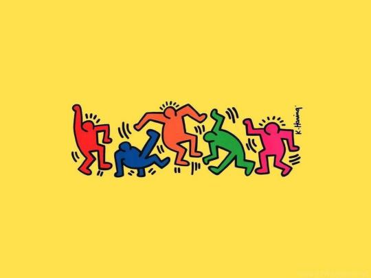 Keith Haring Desktop Wallpaper