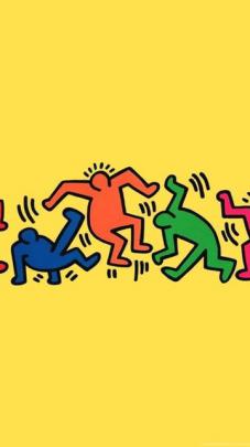 Keith Haring Desktop Background