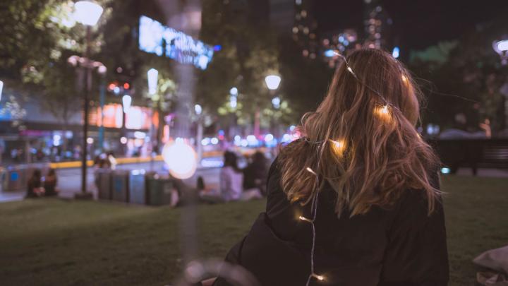 Wallpaper Aesthetics, Grunge, Vintage, Retro, Fairy Lights \u2022 Wallpaper 