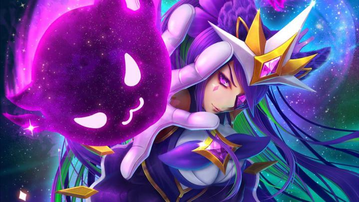 Star Guardian Syndra Art League of Legends Video Game 1920x1080 