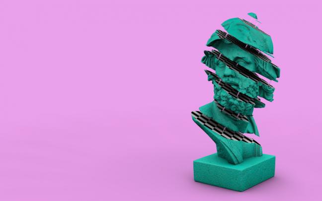 Free download Vaporwave Bust Wallpaper 1920x1080 VaporwaveAesthetics 