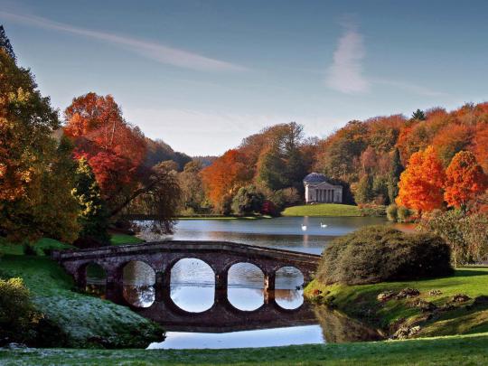 Swarns Lake Green Nature Wallpaper 1920x1080 Full HD Free Download - Free