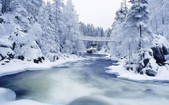 Snow River Wallpapers - 4k, HD Snow River Backgrounds on WallpaperBat