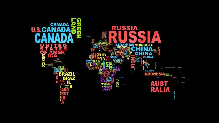 World Map Wallpaper Hd 1920x1080 Download - Mural Wall