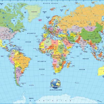 High Resolution World Map Wallpaper Hd 1920X1080 Download Pdf - Michael 