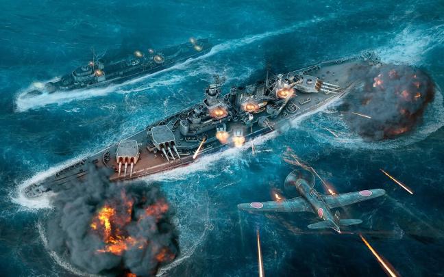 Free download Fond ecran wallpaper World Of Warships JeuxVideofr 