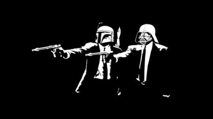 Darth Vader, Boba Fett, Pulp Fiction, mix up | 1920x1080 Wallpaper 