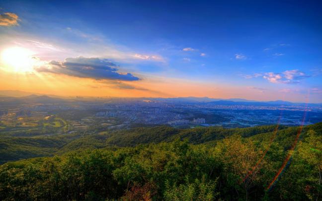 Free download Download 1920x1080 Sunset Nature Sky Light Summer 