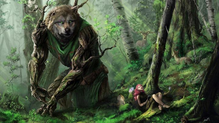 Fantasy Forest HD Wallpapers - Top Free Fantasy Forest HD Backgrounds 