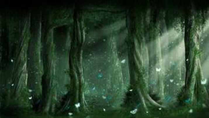Free download HD Desktop Fantasy Forest Waterfalls Wallpaper and make 