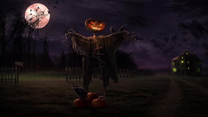 Scary Halloween HD Wallpaper -