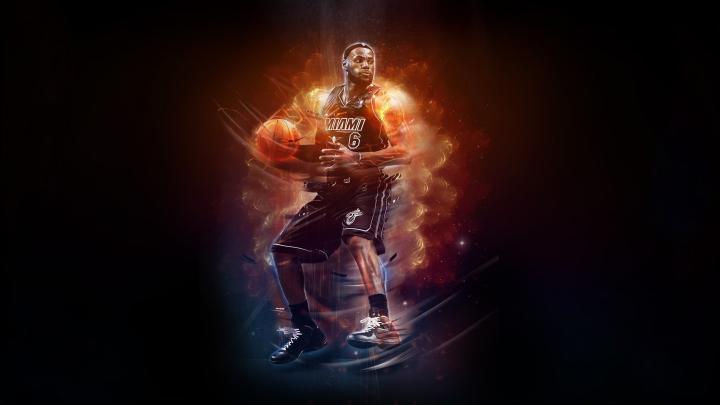 LeBron James NBA wallpaper, basketball player, james lebron, nba player 