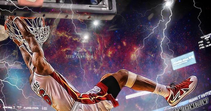 Cool Lebron James Dunk Wallpaper - Wallpaper HD New