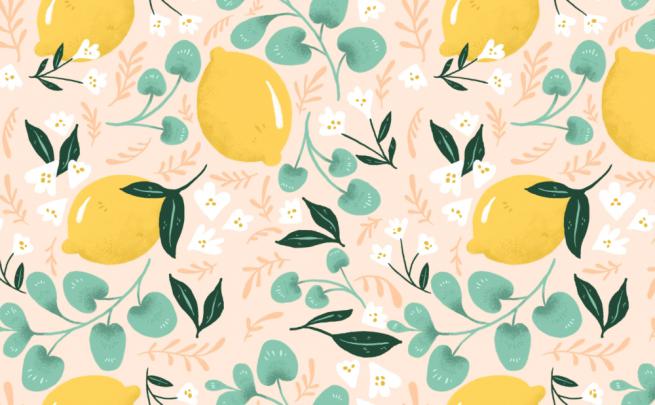 Lovely Lemons in 2020 | Cute desktop wallpaper, Laptop wallpaper 