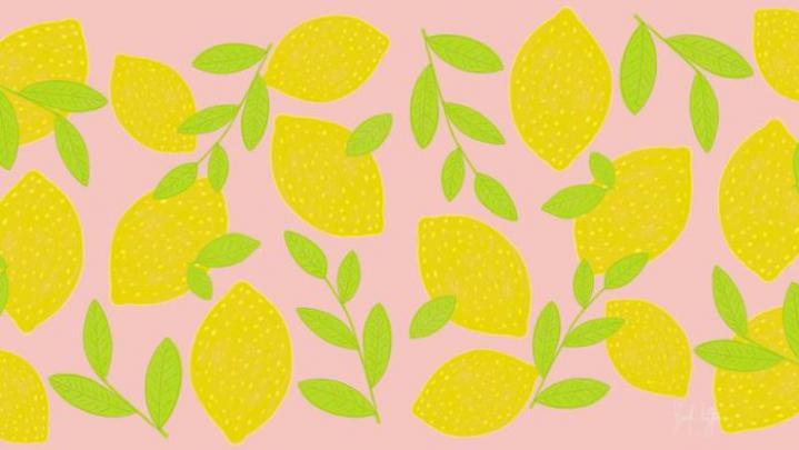 Desktop Wallpaper : Free illustrated lemon desktop wallpaper download 