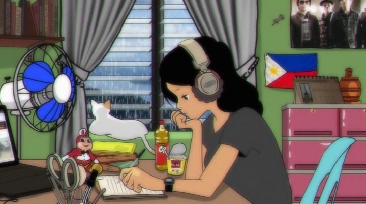 LoFi wallpaper, digital art, Filipina, desk, Philippines \u2022 Wallpaper 