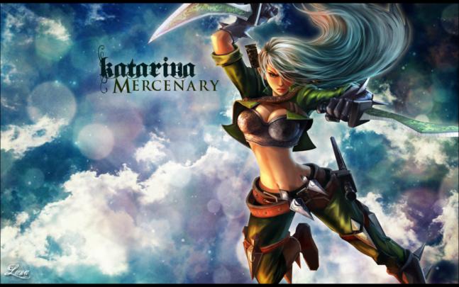 [48+] Katarina LOL Wallpaper 