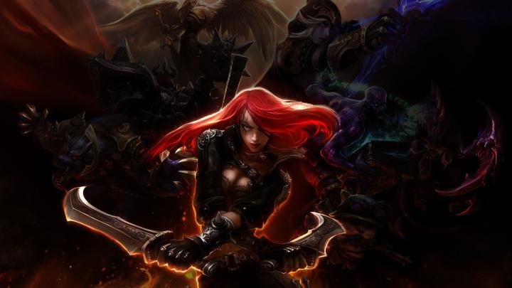 Free download Katarina in League of Legends Wallpaper [1920x1080] for 