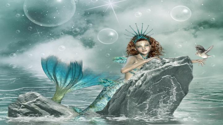[50+] Mermaid Wallpapers for Desktop 