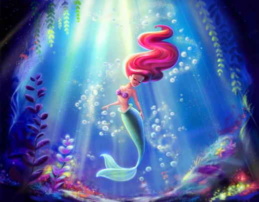 Blue Moon Mermaid Wallpapers