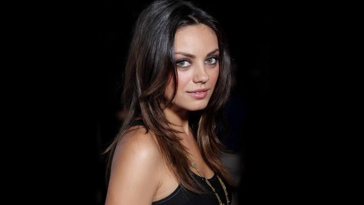 women mila kunis actress black background 1920x1080 wallpaper High 