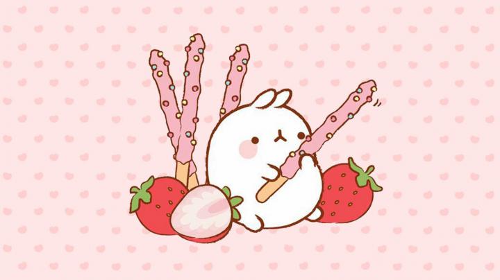 wallpaper Molang - Ley-WorldKawaii