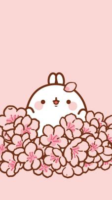 Cute Spring Molang Wallpapers