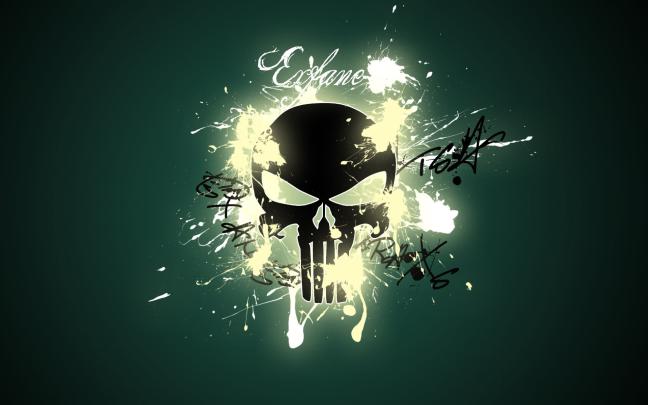 Punisher Minimalist Wallpaper
