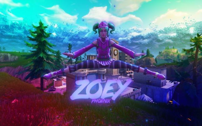 Download Zoey Fortnite Skin Download 1920x1080 Phone 5K HD Wallpaper 