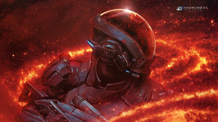 Download wallpaper: Mass Effect Andromeda N7 1920x1080