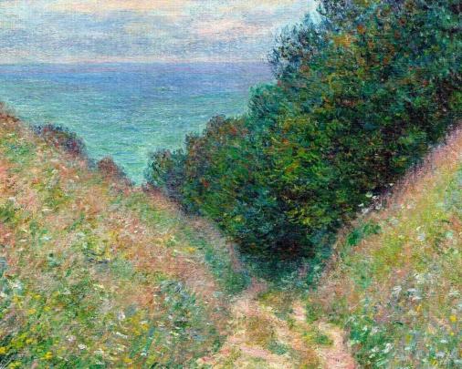 Free download French traditional art claude monet vegetation 