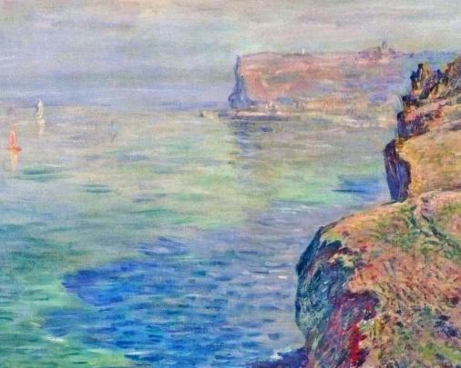 Free download French traditional art claude monet impressionism sea 