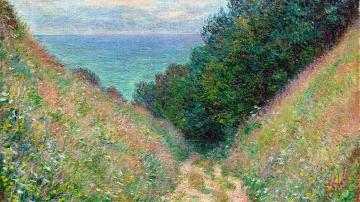 Free download French traditional art claude monet vegetation 