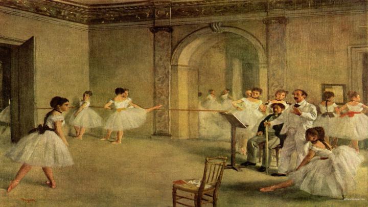 Free download impressionist painting Edgar Degas impressionism 