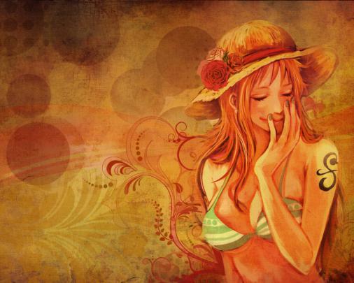 Free download nami one piece anime girl hd wallpaper 1920x1080 1080p 