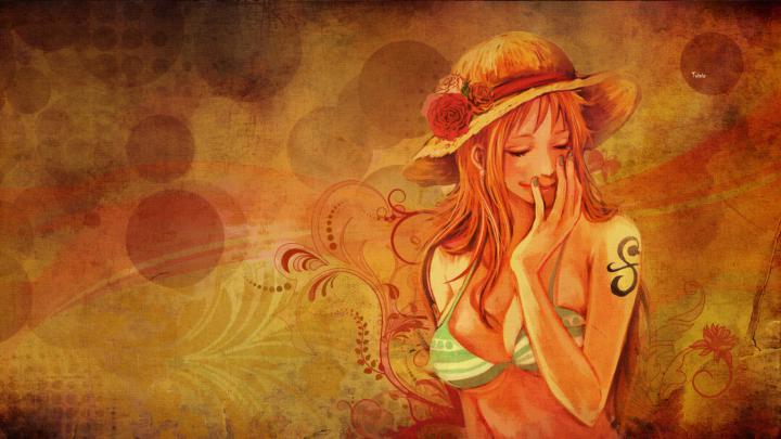 Free download nami one piece anime girl hd wallpaper 1920x1080 1080p 
