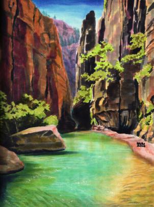 Best 36+ Zion Narrows Wallpaper on HipWallpaper | Zion National Park 