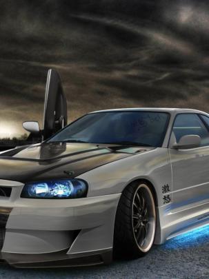 Free download Nissan Skyline Gtr R34 Wallpaper 1920x1080 images 