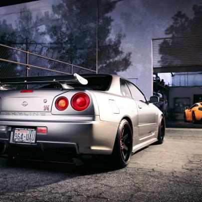 Latest Nissan Gtr R34 Wallpaper 1920x1080 - 3d wallpaper