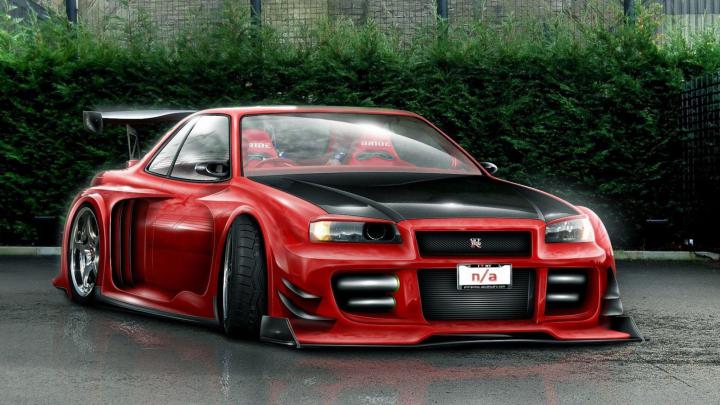[73+] Skyline R34 Wallpaper 