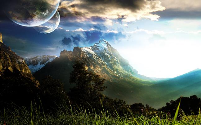 Free download 3d space scene wallpaper 1920x1080 HQ WALLPAPER 29267 