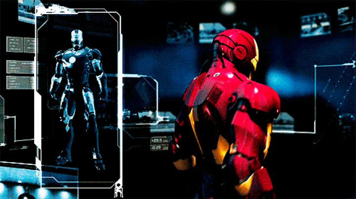 Jarvis Gif 1920X1080 : red ironman | Tumblr \/ Desktop wallpaper 
