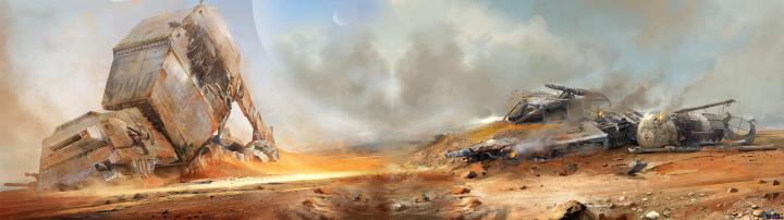 2 Monitor Wallpaper Star Wars - Star Wars Dual Screen Wallpaper 