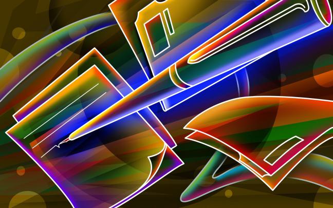 Colorful Neon Backgrounds \u00b7\u2460 