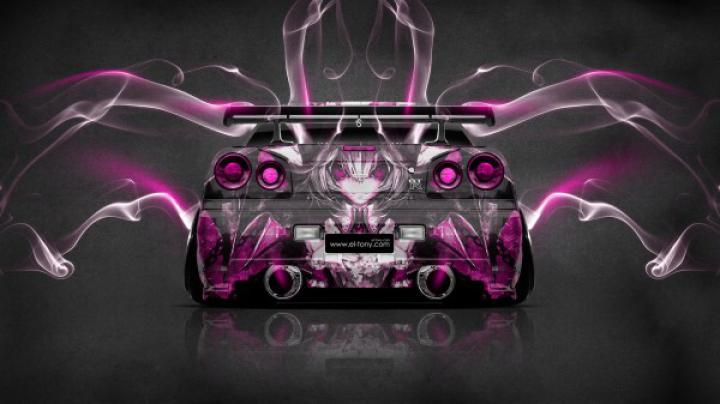 Nissan Skyline Gtr R34 Anime